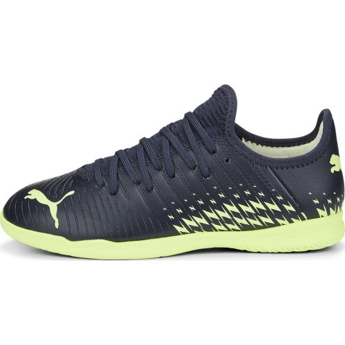 Футбольные бутсы для подростков Puma Future Z 4.4 TT Jr Parisian Black Green 107018 01