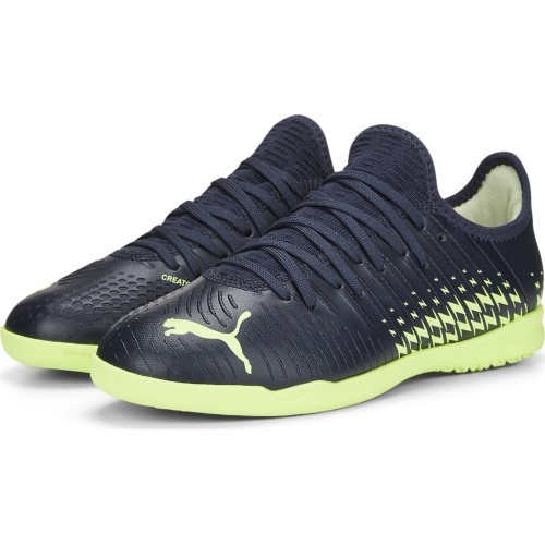 Футбольные бутсы для подростков Puma Future Z 4.4 TT Jr Parisian Black Green 107018 01