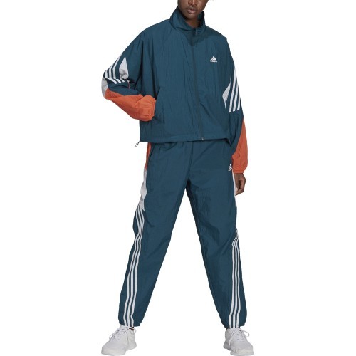 Спортивный костюм женский Adidas W Ts Wvn Gameti Blue GL9459