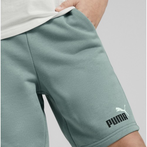 Шорты подростковые Puma Ess+ 2 Col Green 586989 84