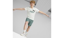 Puma Ess+ 2 Col Junior Shorts Green 586989 84