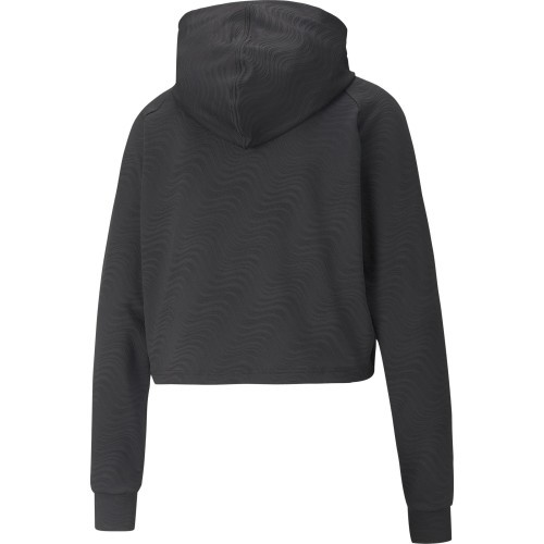 Puma Flawless Pullover Hoodie sieviešu džemperis, melns, 521551 01