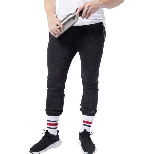 Мужские брюки Reebok TE Marble BL Pant чёрные DY7788