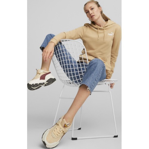 Puma ESS+ Embroidery sieviešu džemperis, krēmkrāsas 848332 89