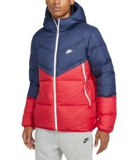 Nike vīriešu jaka NSW SF Windrunner Blue Red DD6795 410