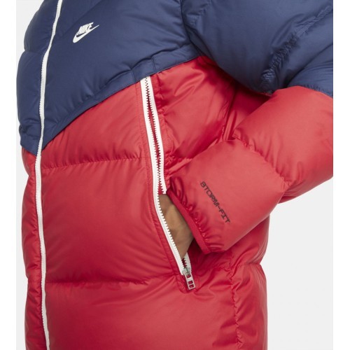 Nike vīriešu jaka NSW SF Windrunner Blue Red DD6795 410