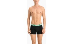 Мужское нижнее белье Puma Basic Boxer зеленое черное