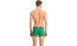 Puma Basic Boxer vīriešu apakšveļa zaļa melna