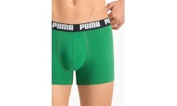 Puma Basic Boxer vīriešu apakšveļa zaļa melna