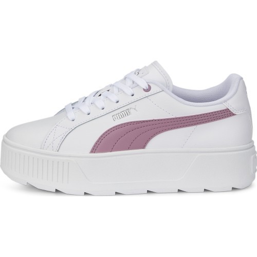Puma Karmen L sieviešu sporta apavi, balti/baklažānu krāsā, 384615 05