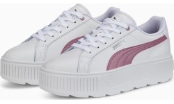 Женские кроссовки Puma Karmen L, белые/баклажановые, 384615 05