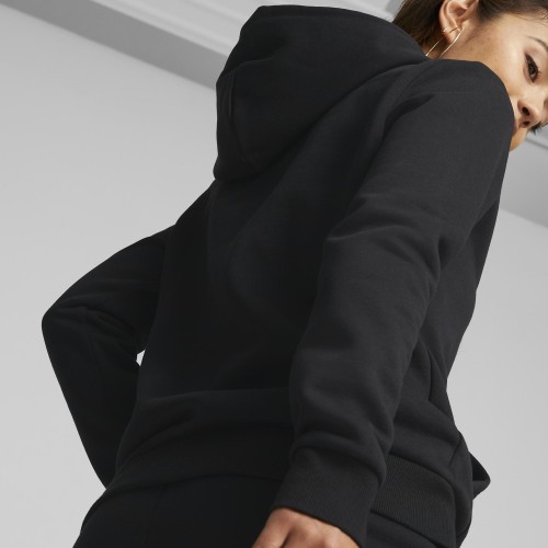 Puma sieviešu džemperis Ess+ Embroidery Hoodie Black 670004 01