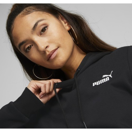 Puma sieviešu džemperis Ess+ Embroidery Hoodie Black 670004 01