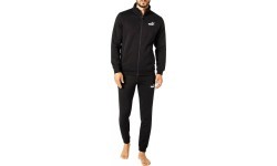 Мужской спортивный костюм Puma Clean Sweat Suit, чёрный 585841 01