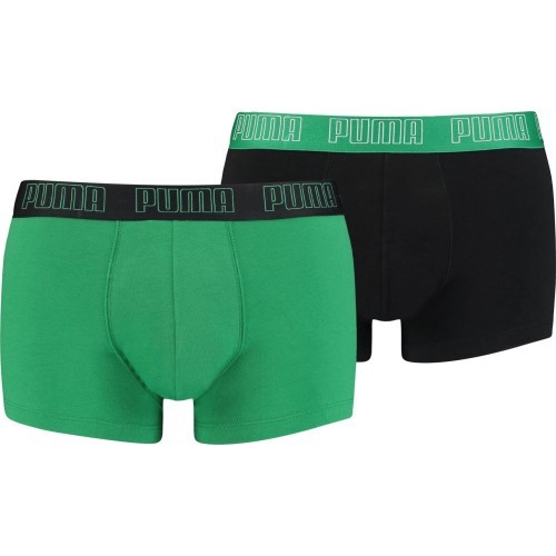 Мужские трусы Puma Basic Trunk Black Green 935015 04