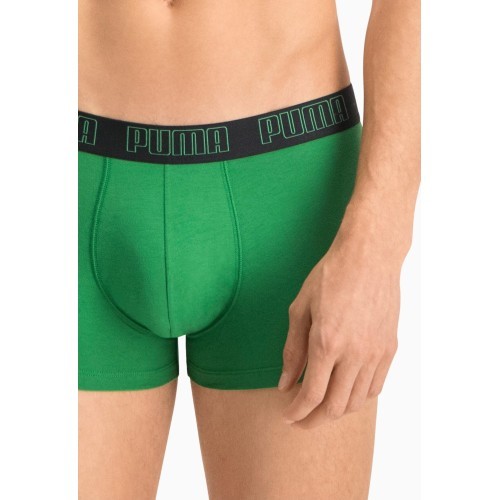 Puma vīriešu apakšbikses Basic Trunk Black Green 935015 04