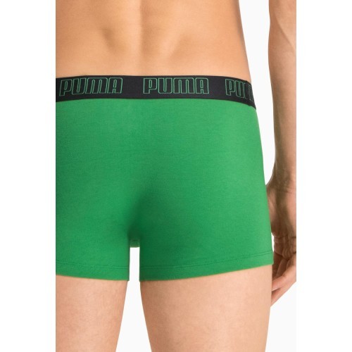 Puma Men's Basic Trunk Black Green 935015 04