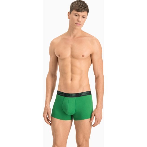 Puma vīriešu apakšbikses Basic Trunk Black Green 935015 04