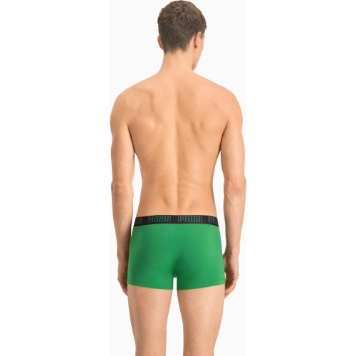 Мужские трусы Puma Basic Trunk Black Green 935015 04