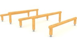Wooden Balance Barriers Model GT-0035