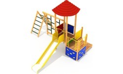 Wooden Kids Playground Model 2-A