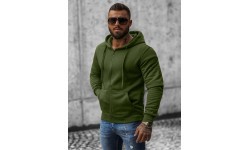 Мужской флисовый джемпер J.Style, хаки, 68B2008-29