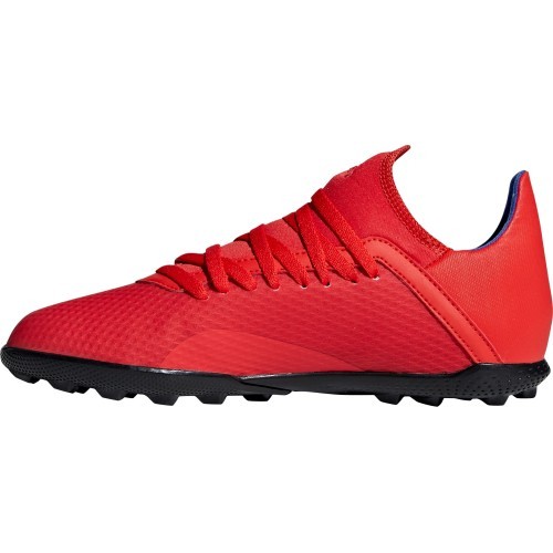 Adidas X 18.3 TF J futbola apavi bērniem, sarkani BB9403