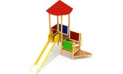 Wooden Kids Playground Model 5-A