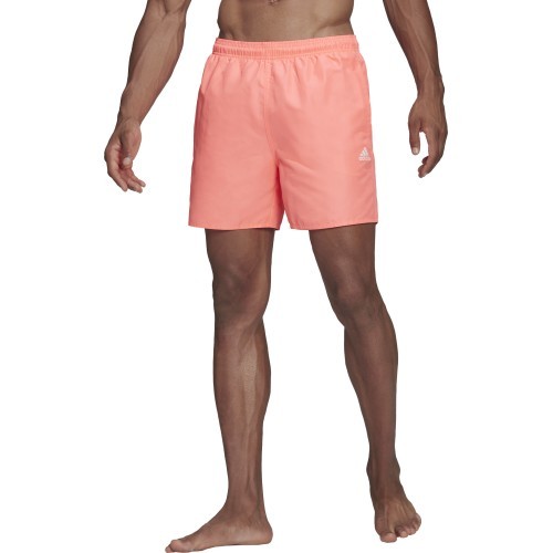 Adidas Solid CLX Men's Swim Shorts Pink HA0380
