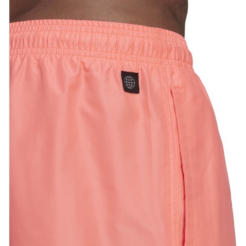 Мужские плавательные шорты Adidas Solid CLX, розовые HA0380