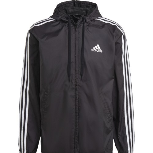 Adidas M 3s Wv Wb vīriešu jaka, melna GK9026
