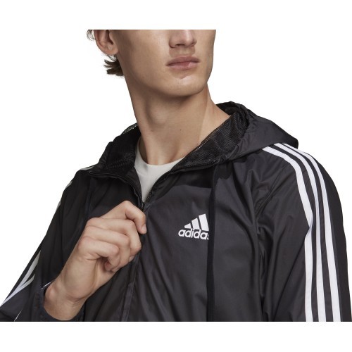 Мужская куртка Adidas M 3s Wv Wb, чёрная GK9026
