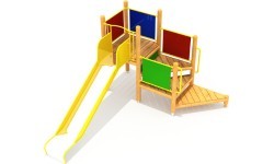 Wooden Kids Playground Model 5-B