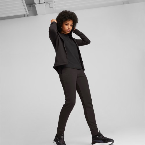Puma sporta tērps sievietēm Classic Hooded Black 622637 01