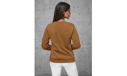 J.Style Women's Sweatshirt Brown 68W01-157
