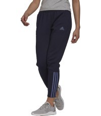 Adidas Kelnės Moterims W 3S Dk T C Pant Blue