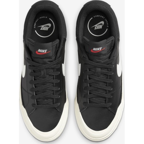 Nike Wmns Court Legacy sieviešu apavi, melni, DM7590 001