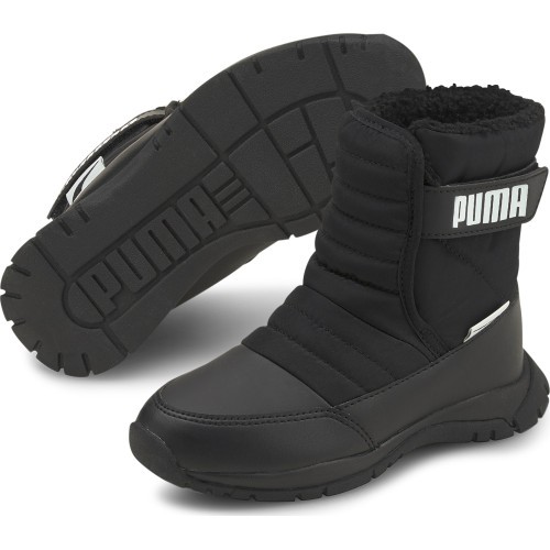 Puma Nieve Boot bērnu apavi, melni 380745 03