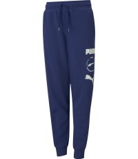 Puma Alpha Sweatpants Junior Blue 585895 12