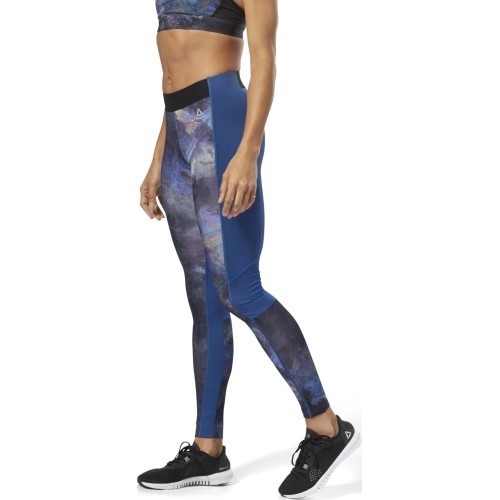 Reebok Os Comp Tights Women's Leggings, Oil Blue D93890
