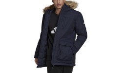 Adidas vīriešu jaka ar kapuci Hooded Parka Black GT1701
