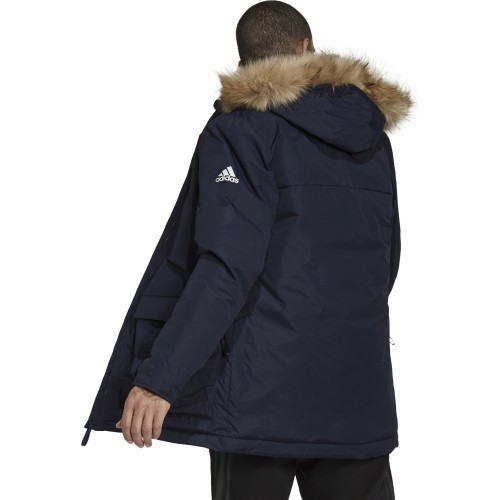 Adidas vīriešu jaka ar kapuci Hooded Parka Black GT1701