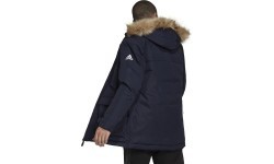 Куртка мужская Adidas Hooded Parka с капюшоном Black GT1701