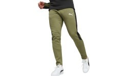 Puma Evostripe vīriešu sporta bikses melnas zaļas 678997 33