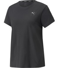 Puma Run Favorite SS sieviešu krekls, melns 523166 01