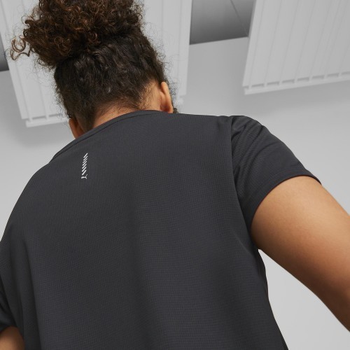 Женская футболка Puma Run Favorite SS, чёрная 523166 01