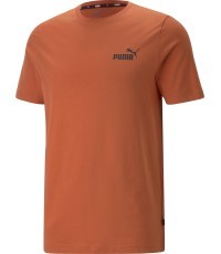 Мужская футболка Puma Ess Logo Tee Orange 586669 94