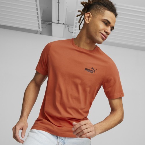 Puma vīriešu krekls Ess Logo Tee Orange 586669 94