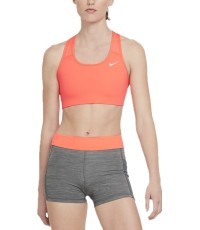 Nike Swoosh Bra Non Pad Women's Sports Bra Bright Mango BV3630 854