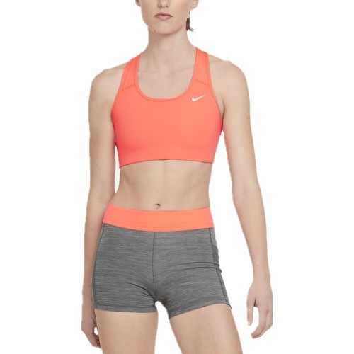 Nike Swoosh Bra Non Pad Women's Sports Bra Bright Mango BV3630 854